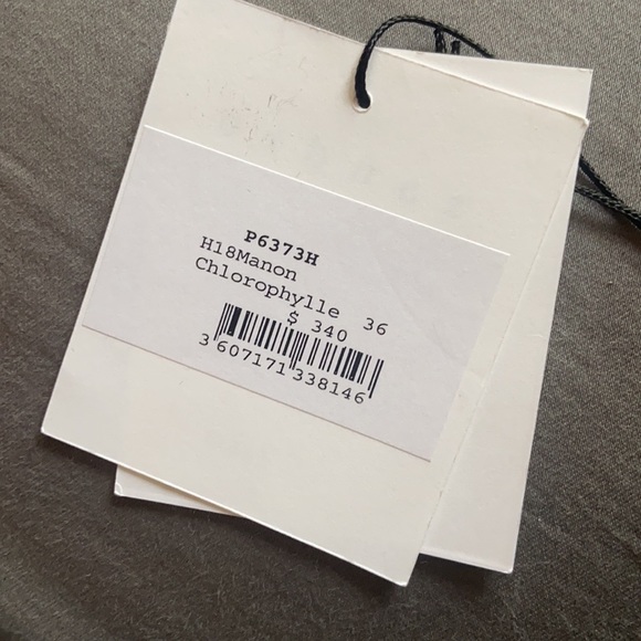 Sandro Green Chlorophyll Manon Jacquard Romper/Jumpsuit - Picture 3 of 6